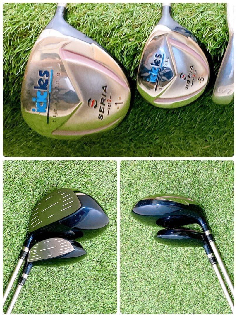 ⭐️レディース ゴルフクラブ フルセット flex-L 9.初心者オススメ ストア ゴルフクラブ レディースセット 右利き FLEX