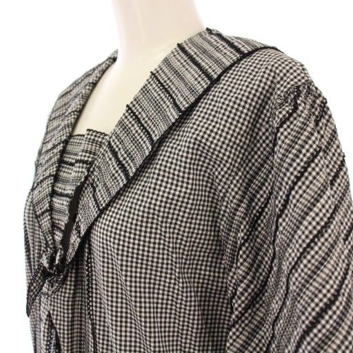 インゲボルグ INGEBORG フレアワンピース マキシ ロング 半袖