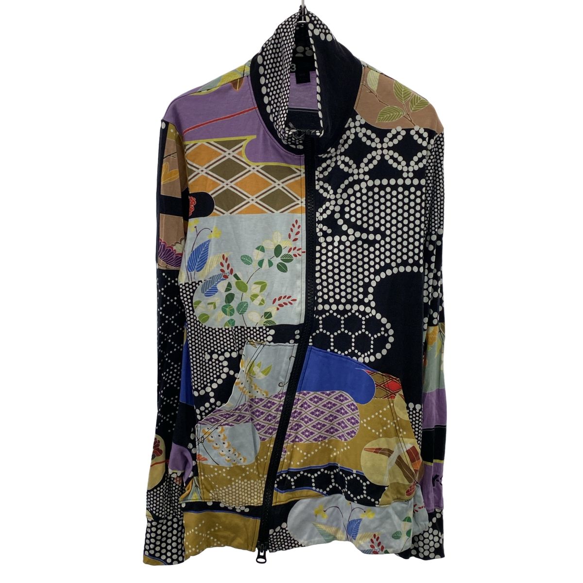 Y-3 ワイスリー 12 SS 和柄プリントプリントジャケット ミックス M