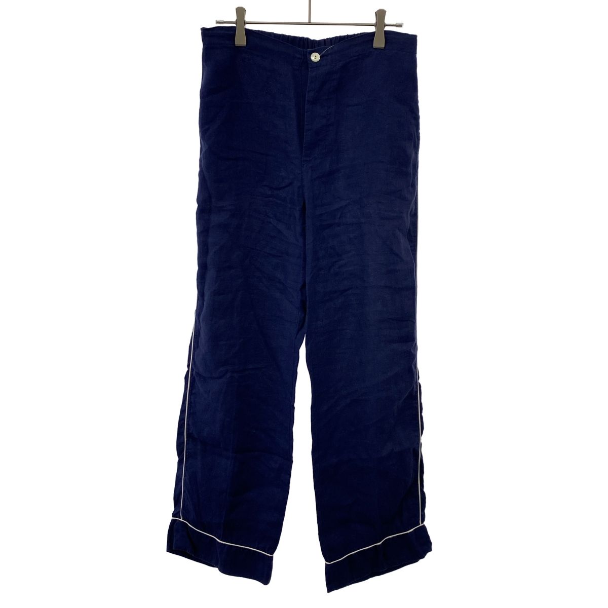 MADISON BLUE マディソンブルー 21 SS PAJAMA PANTS L LINEN リネンパジャマパンツ MB 211 3014 ブルー 02
