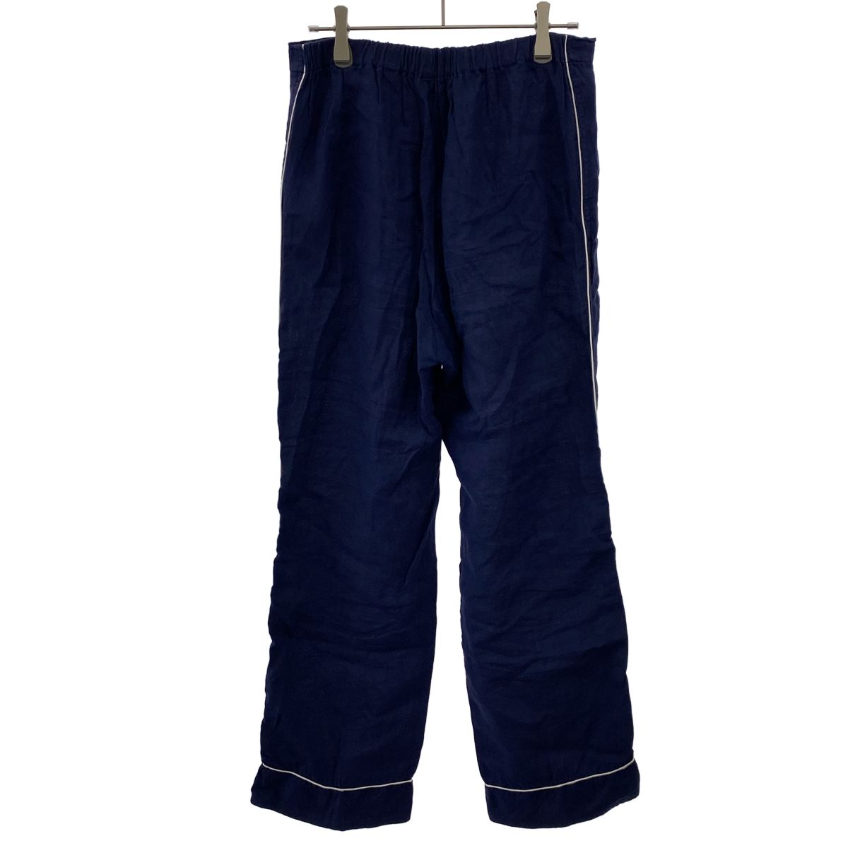 MADISON BLUE マディソンブルー 21 SS PAJAMA PANTS L LINEN リネンパジャマパンツ MB 211 3014 ブルー 02