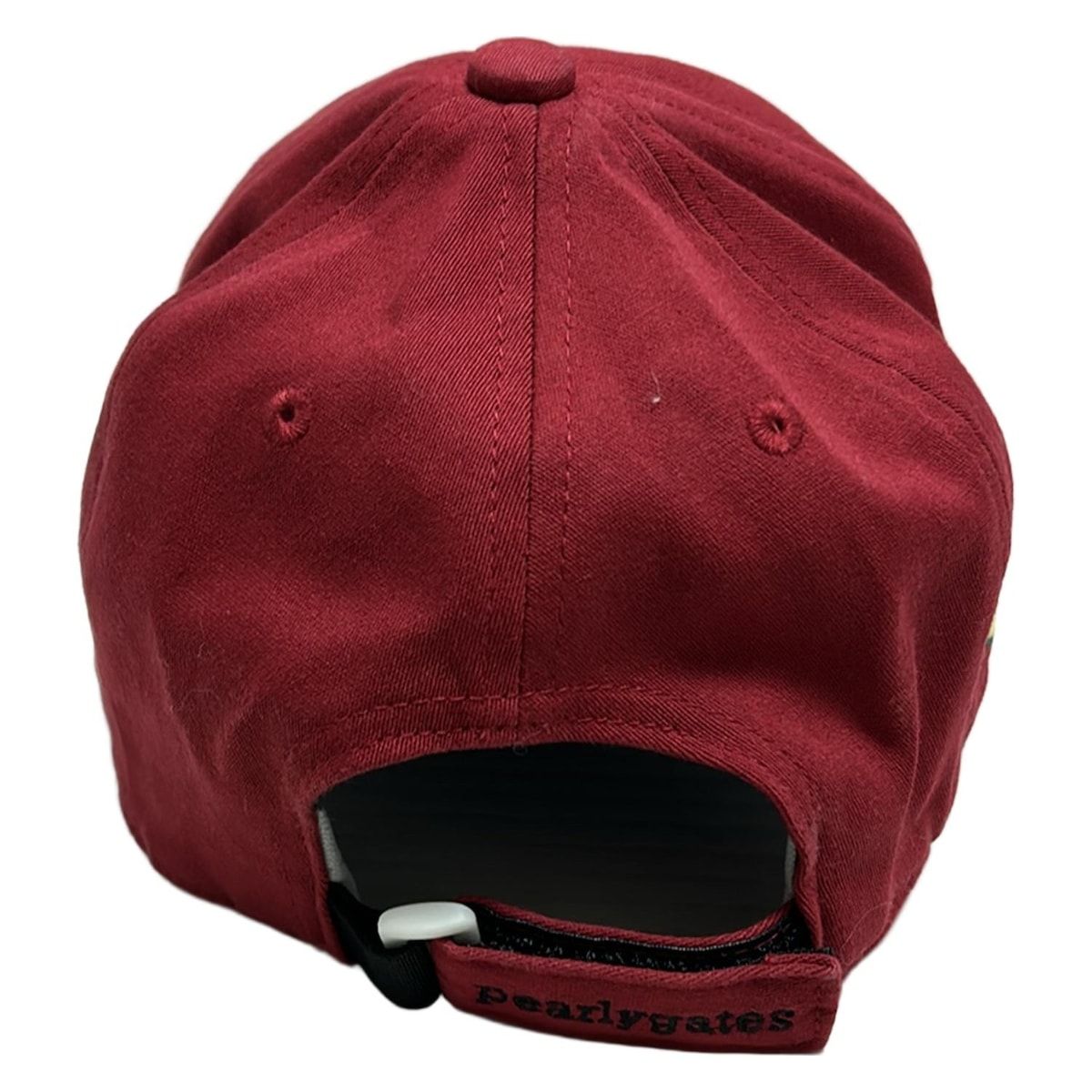 PEARLY GATES(パーリーゲイツ) キャップ FR - レッド コットン