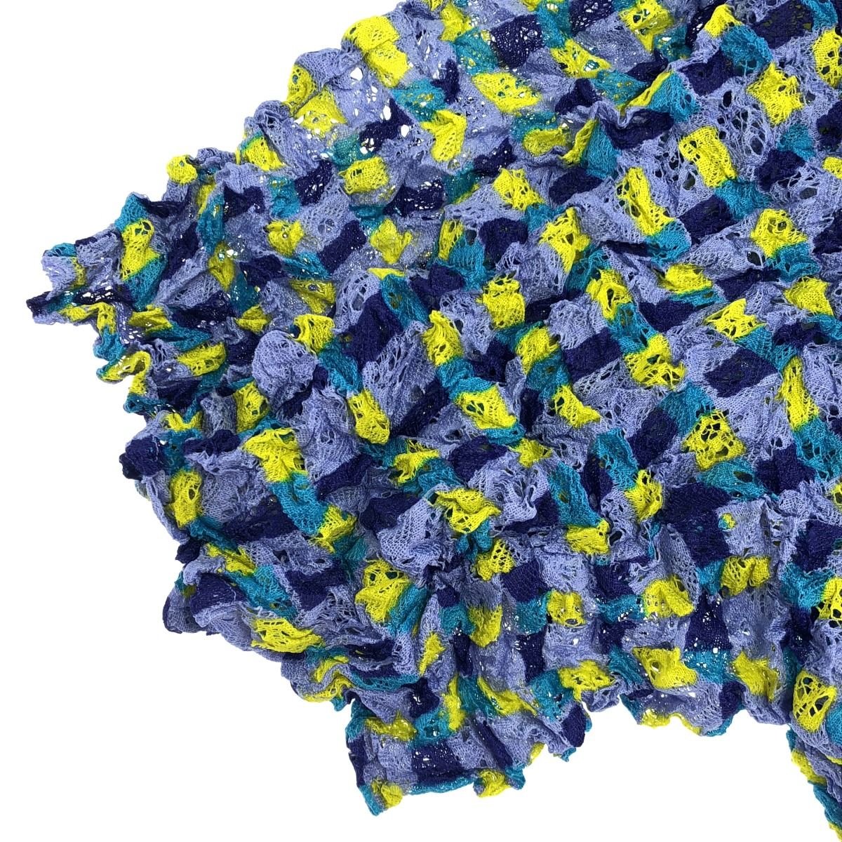 me ISSEY MIYAKE ミーイッセイ ミヤケ 25SS DRAWING CHECK LACE