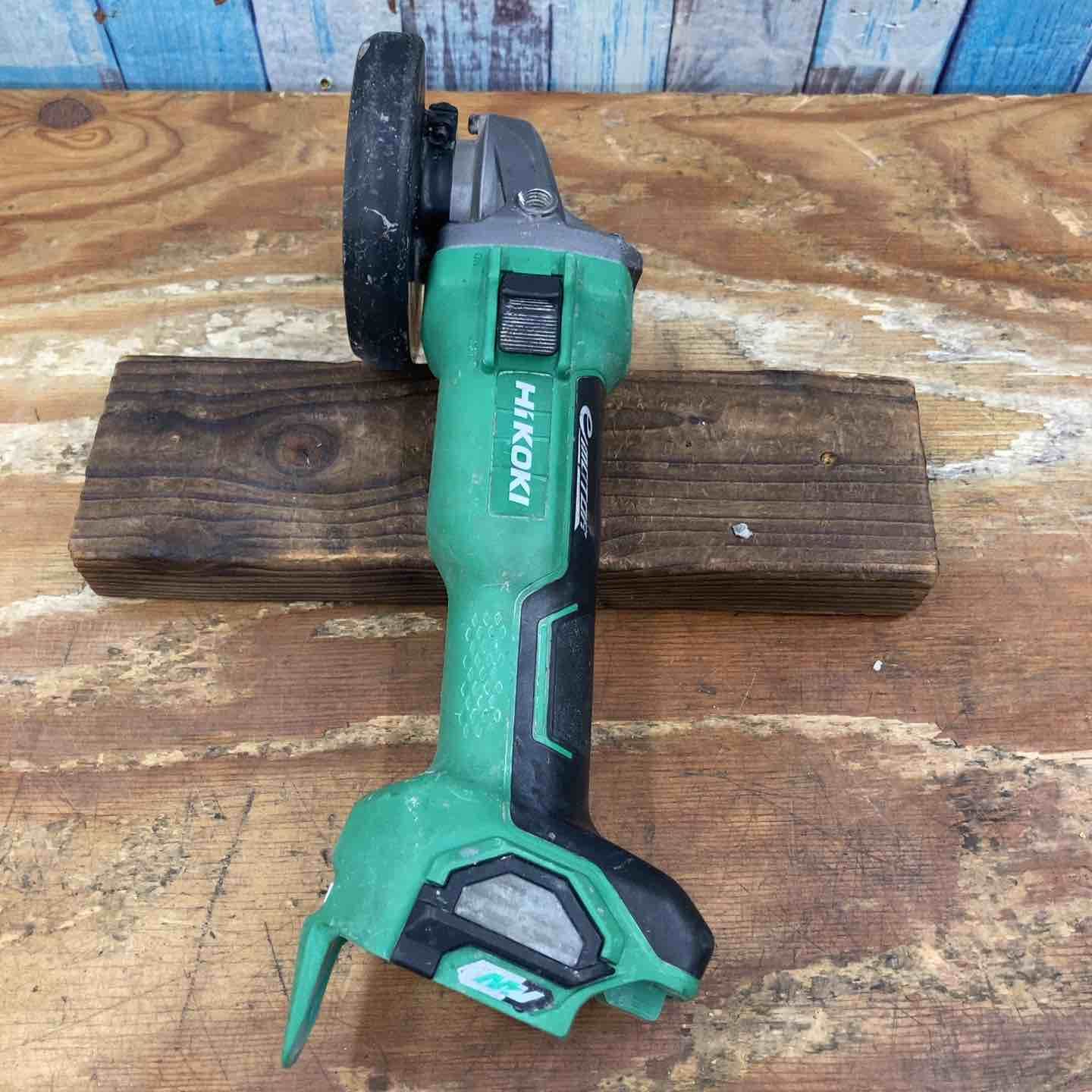 品 ハイコーキ HIKOKI 旧 日立工機 100 mmコードレスディスクグラインダ G 3610 DA NN 36 V 本体のみ 柏店