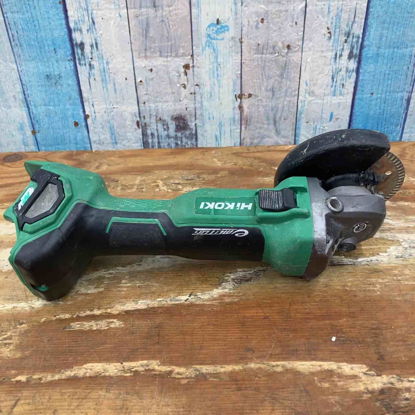 品 ハイコーキ HIKOKI 旧 日立工機 100 mmコードレスディスクグラインダ G 3610 DA NN 36 V 本体のみ 柏店