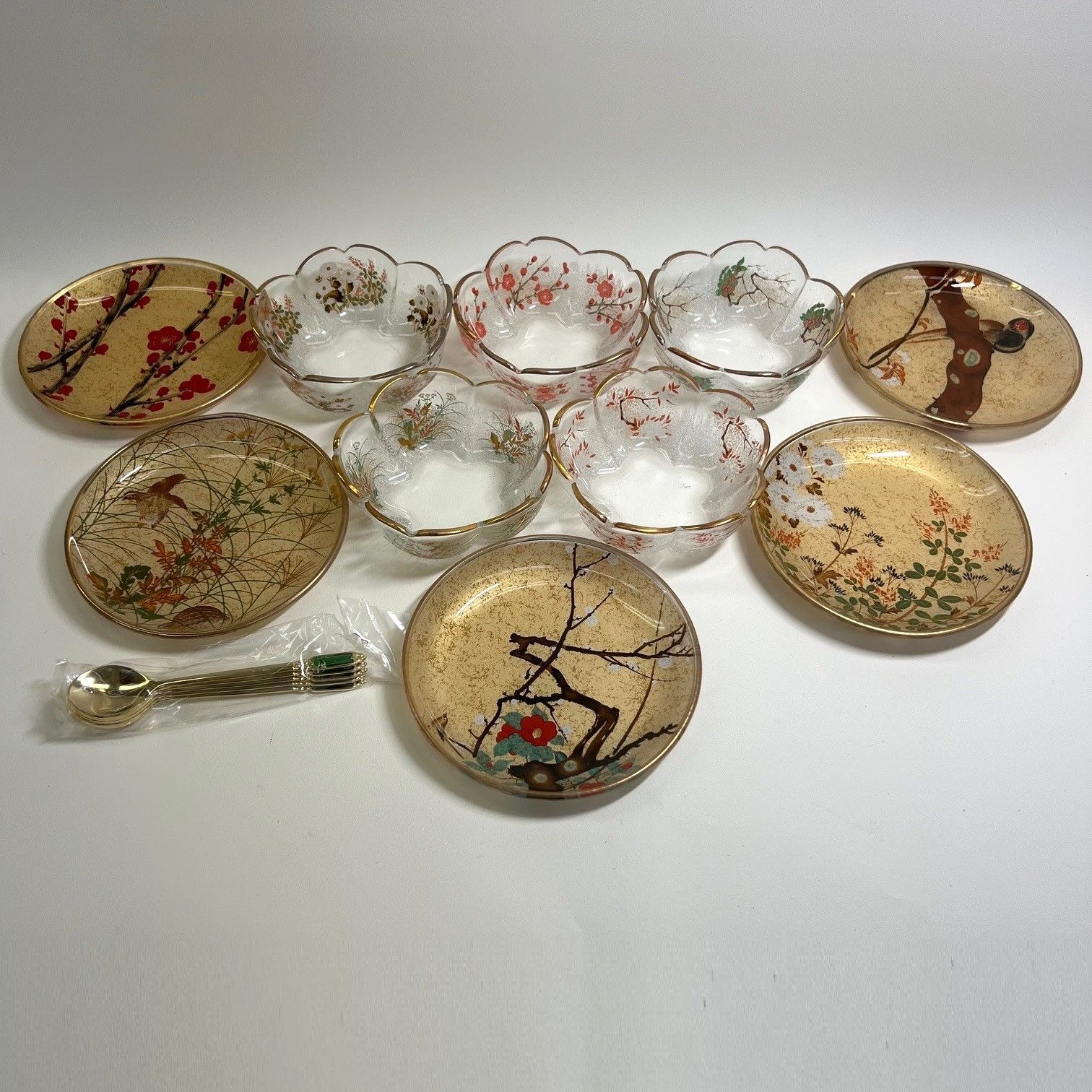 追加出品　 HEREND　マンダリンナイフレスト2本　陶器製 唐子人形装飾 HEREND マンダリン ナイフレスト&箸置き 2本陶器製 唐子人形装飾