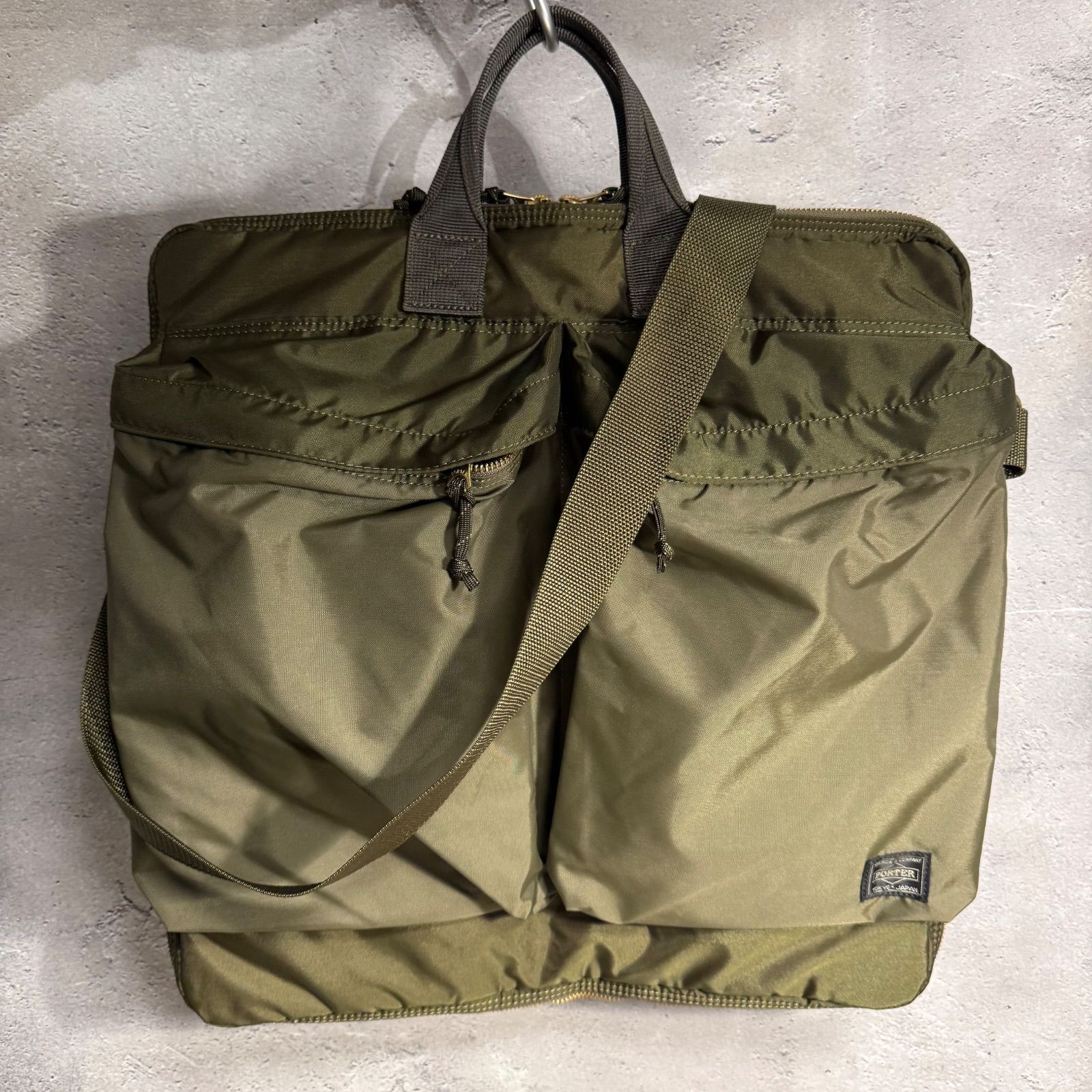 未使用級✨PORTER / FORCE 2WAY HELMETBAG(S)✨ ヘルメットバッグ S