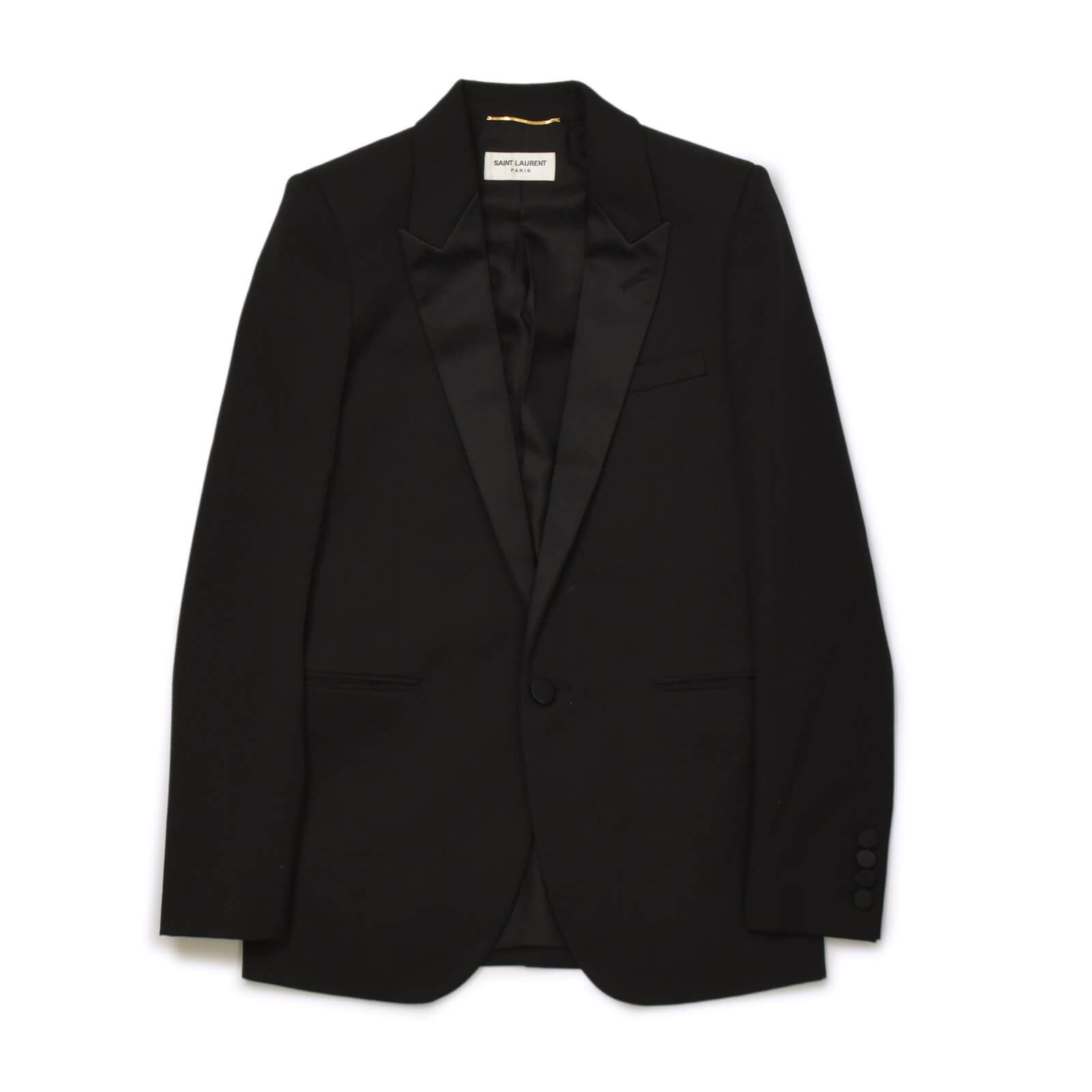 定価43万円 サンローラン ジャケット 美品 極美品 SAINT LAURENT PARIS サンローランパリ テーラードジャケット