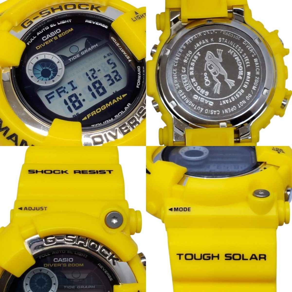 G-SHOCK ジーショック CASIO カシオ FROGMAN GF-8250-9JF フロッグマン