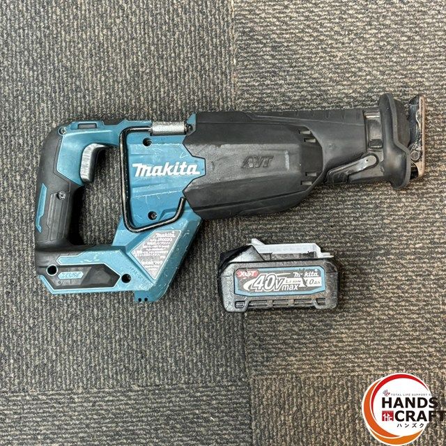 品 マキタ makita JR 002 G 40 V 充電式レシプロソー BL 4040 バッテリー 付き