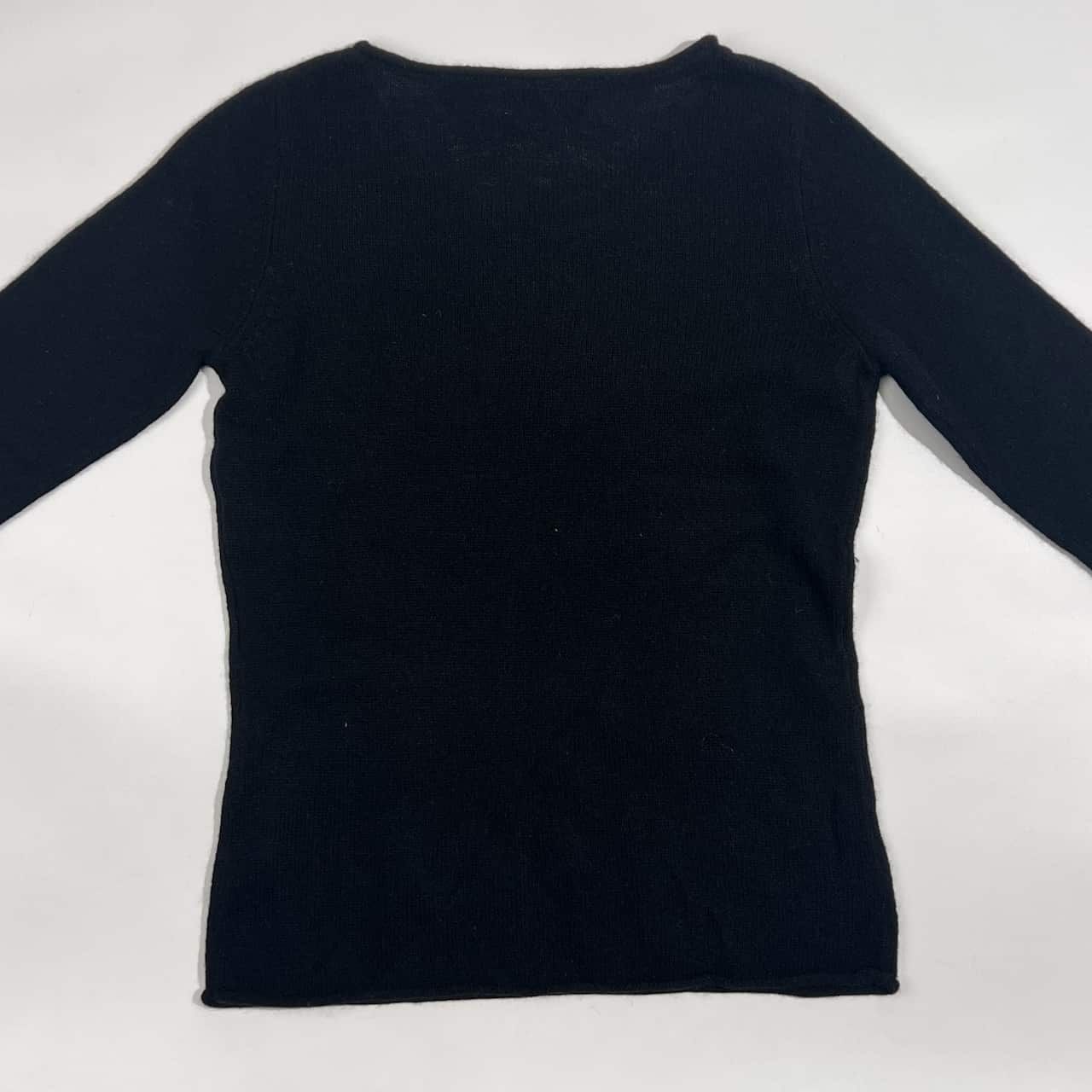 カシミヤ100% ETERNAL CASHMERE エターナルカシミヤ 7分袖 ニット 
