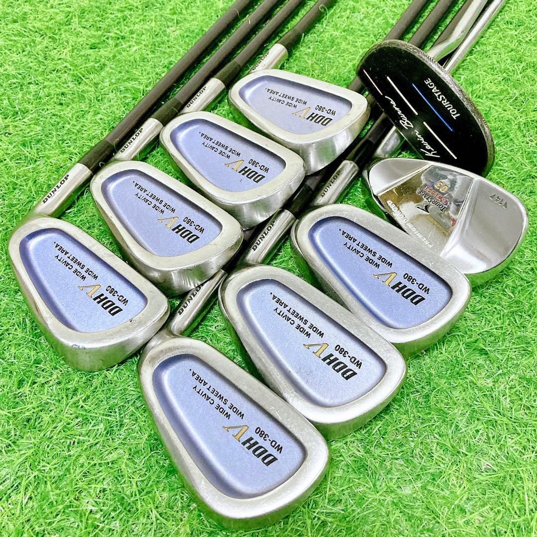 H11.ツアーステージ 初心者オススメ ゴルフクラブ メンズセット 12本