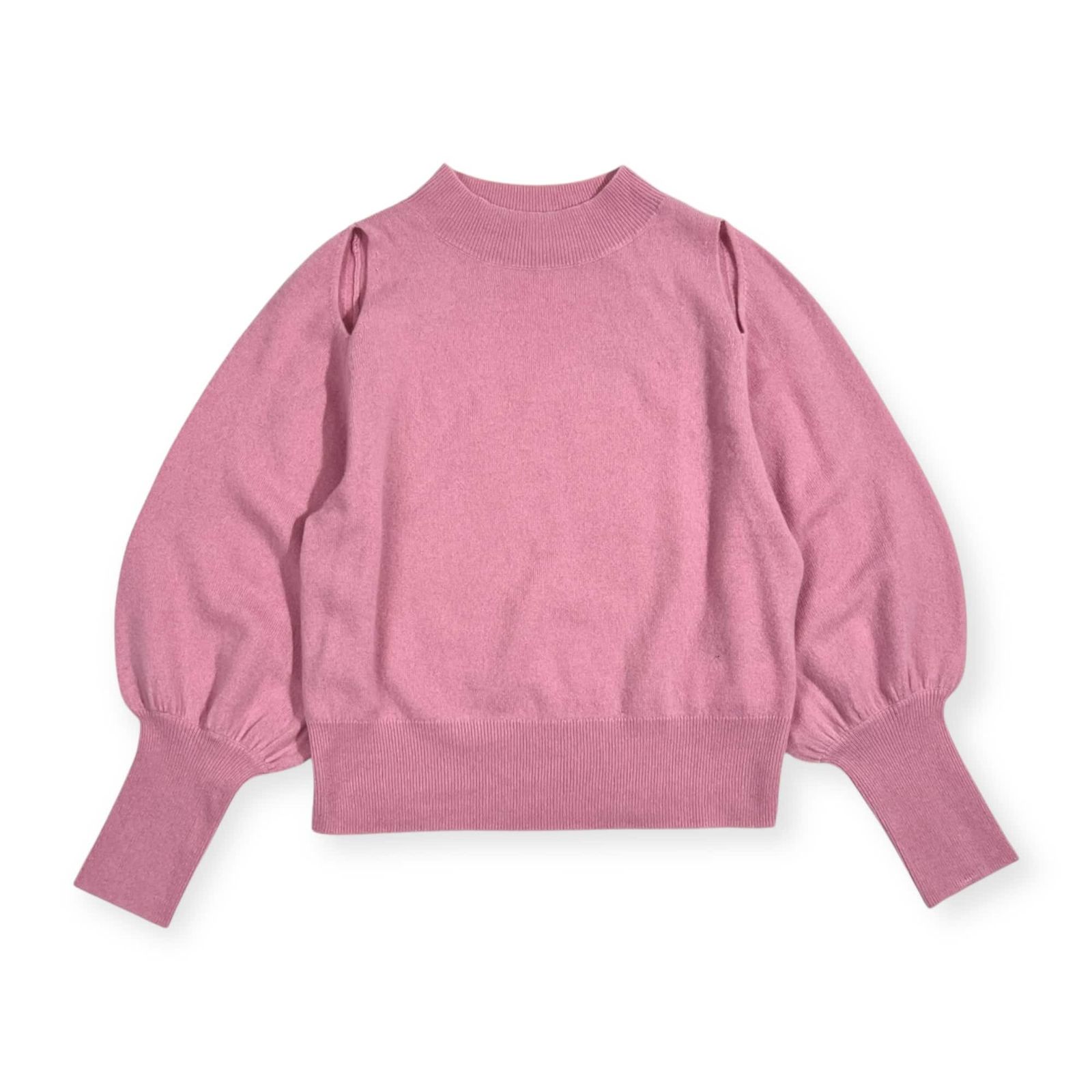 CELFORD セルフォード セーター カシミヤ ピンク 新品 未使用 カシミヤ100% CELFORD セルフォード 肩開き ニット セーター 36/ピンク