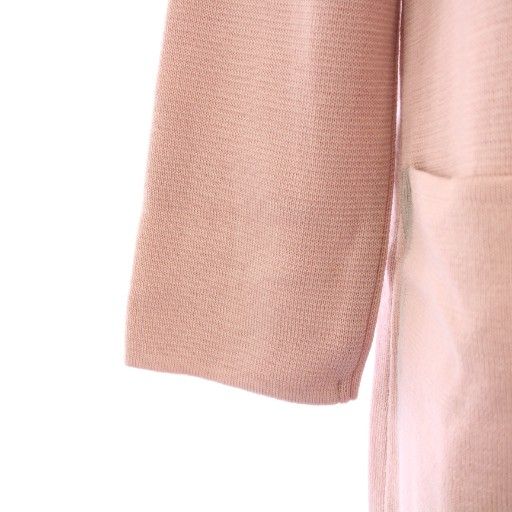 ルネ Rene 22年製 ニットワンピース ひざ丈 長袖 クルーネック