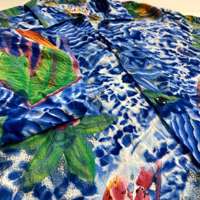 JAMS WORLD アロハシャツ 90s vintage 90年代 半袖 シャツ トップス