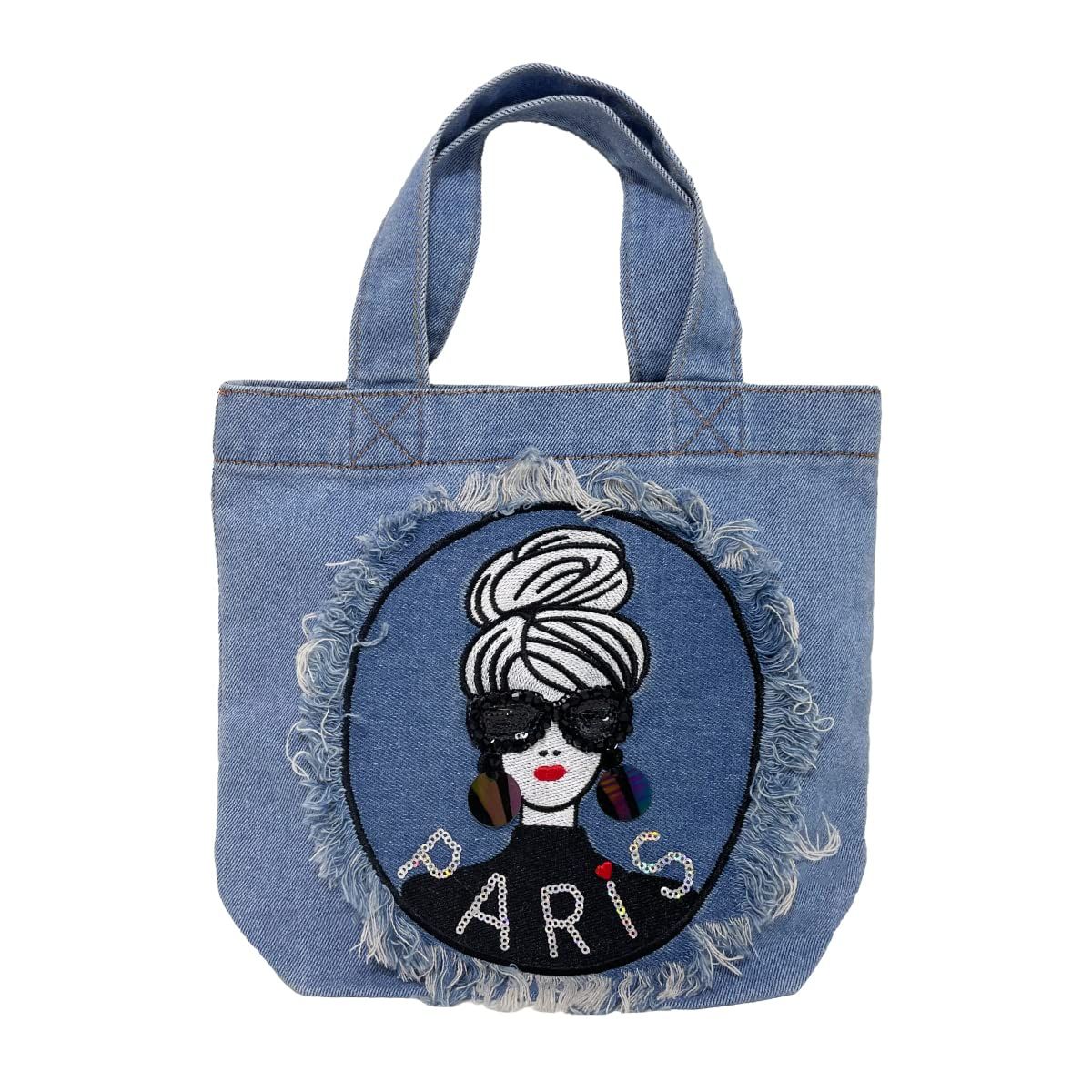 DIVA Rose トートバッグ デニムバッグ レディース ミニ バッグ 小さめ