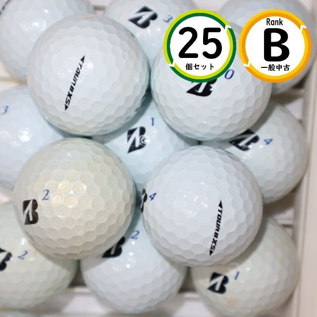 25個 TOURB XS Bランク ホワイト ブリヂストン ツアーb xs 中古 ロスト
