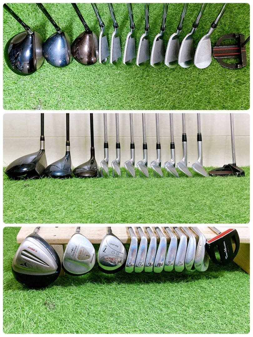 H12 ツアーステージ 初心者オススメ ゴルフ クラブセット メンズ 13本