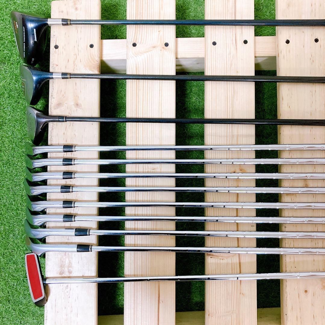 H12 ツアーステージ 初心者オススメ ゴルフ クラブセット メンズ 13本