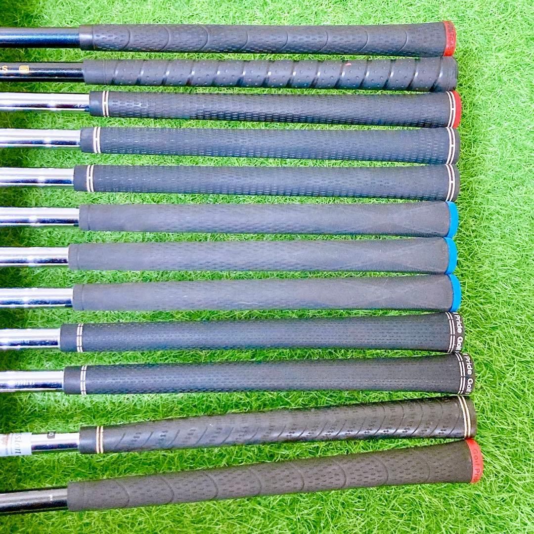 H12 ツアーステージ 初心者オススメ ゴルフ クラブセット メンズ 13本