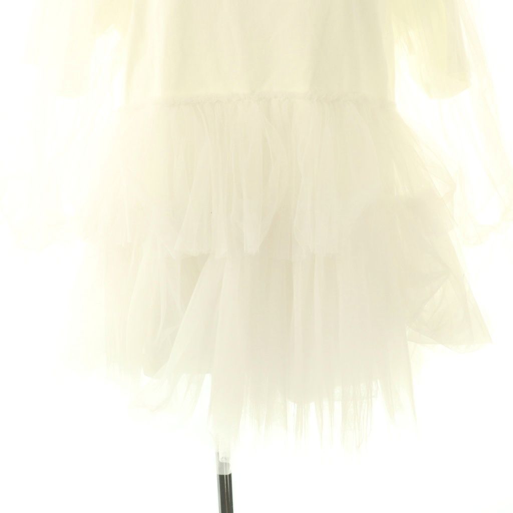 最終値下げVIVIANO Tulle Layered Puff Sleeve T Tulle Layered Puff Sleeve Dress – VIVIANO