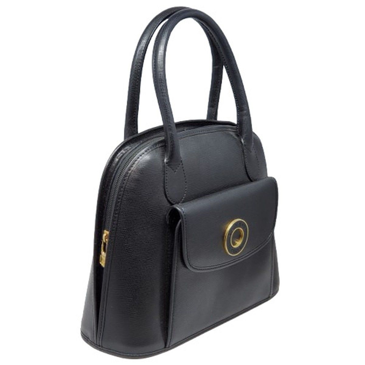 CELINE セリーヌ 2WAYハンドバッグ サークル PVC ゴールド金具