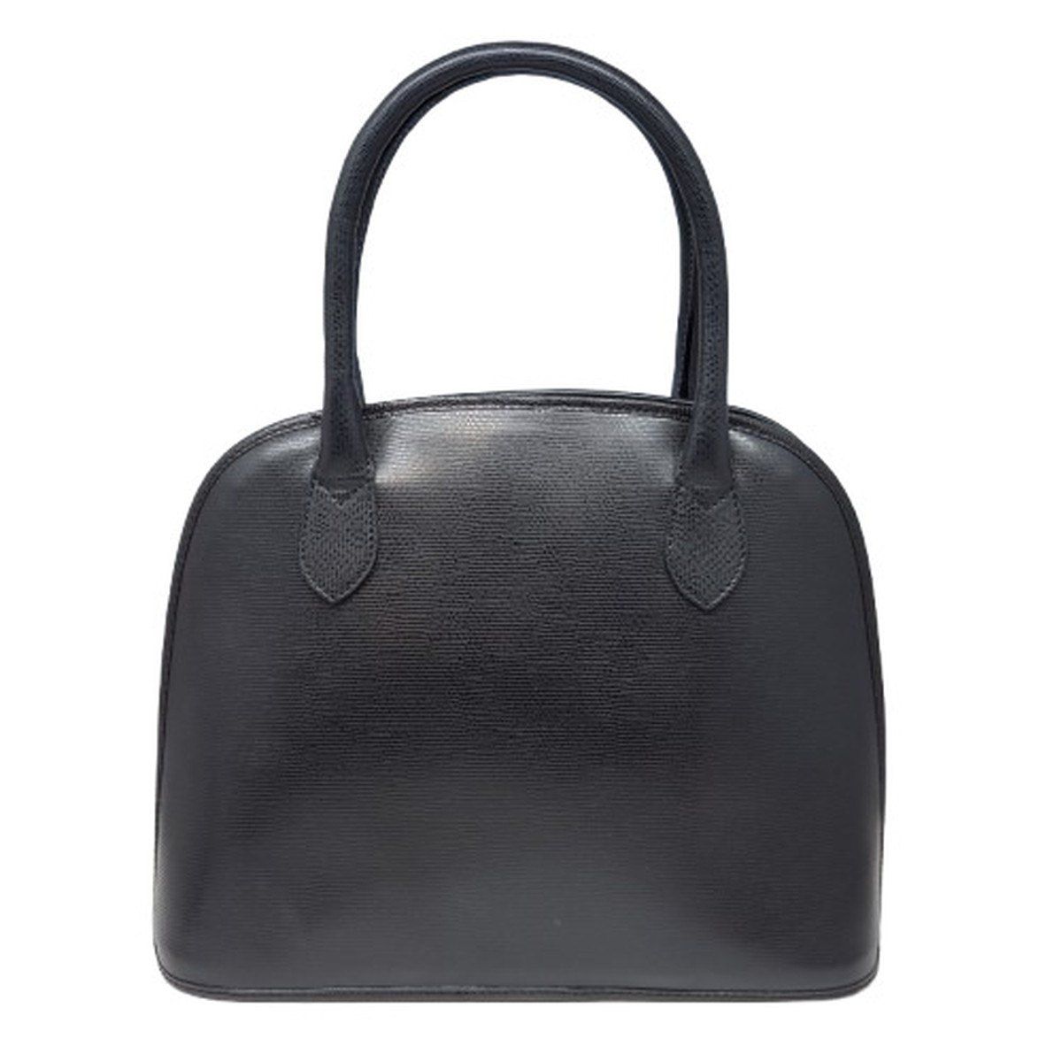 【美品】セリーヌ　ハンドバッグ　2way　サークル　シルバー金具　レザー　黒色 CELINE セリーヌ 2WAYハンドバッグ サークル PVC ゴールド金具