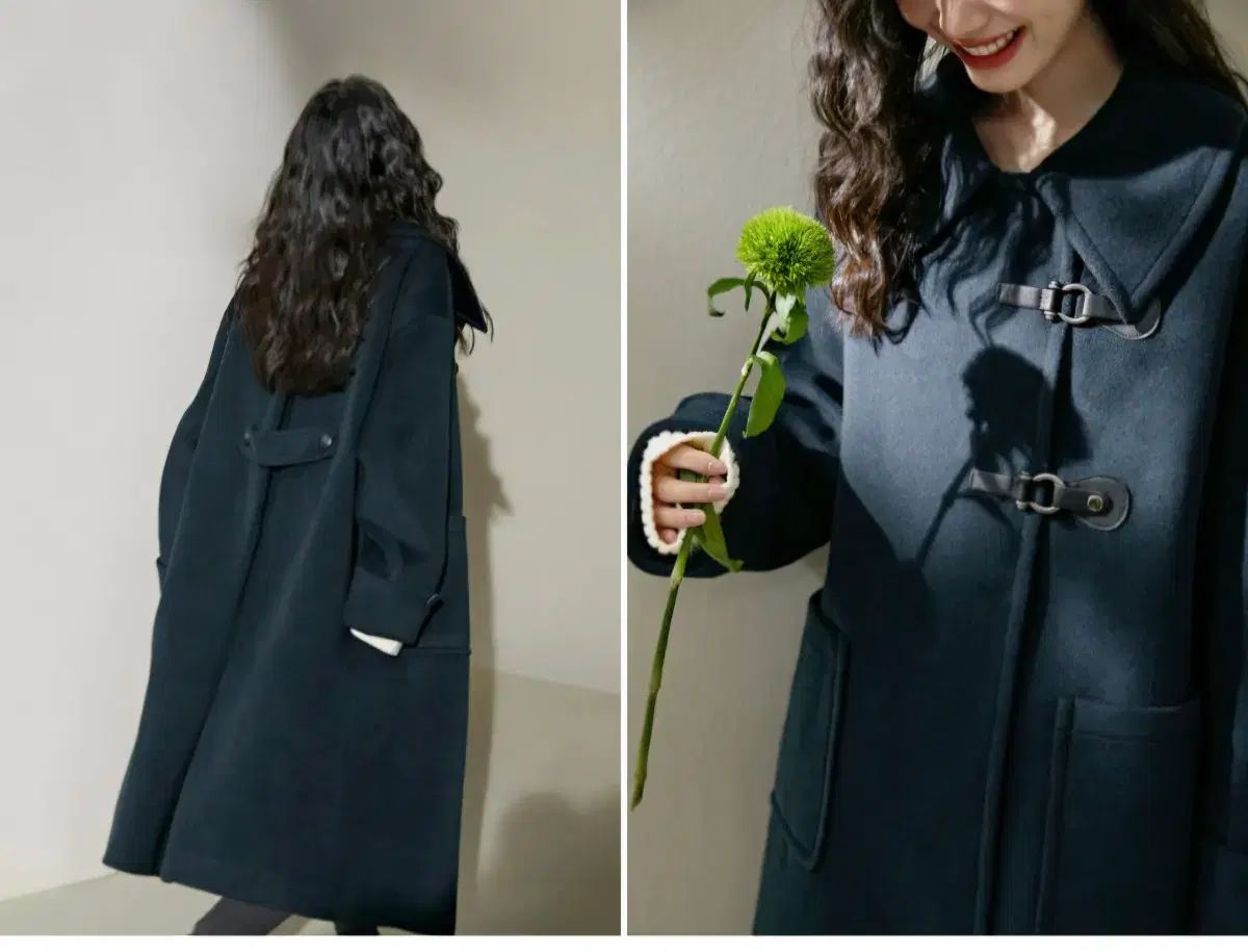 KUOSE クオーセ 販売 バックルコート ダブルブレストウールコート