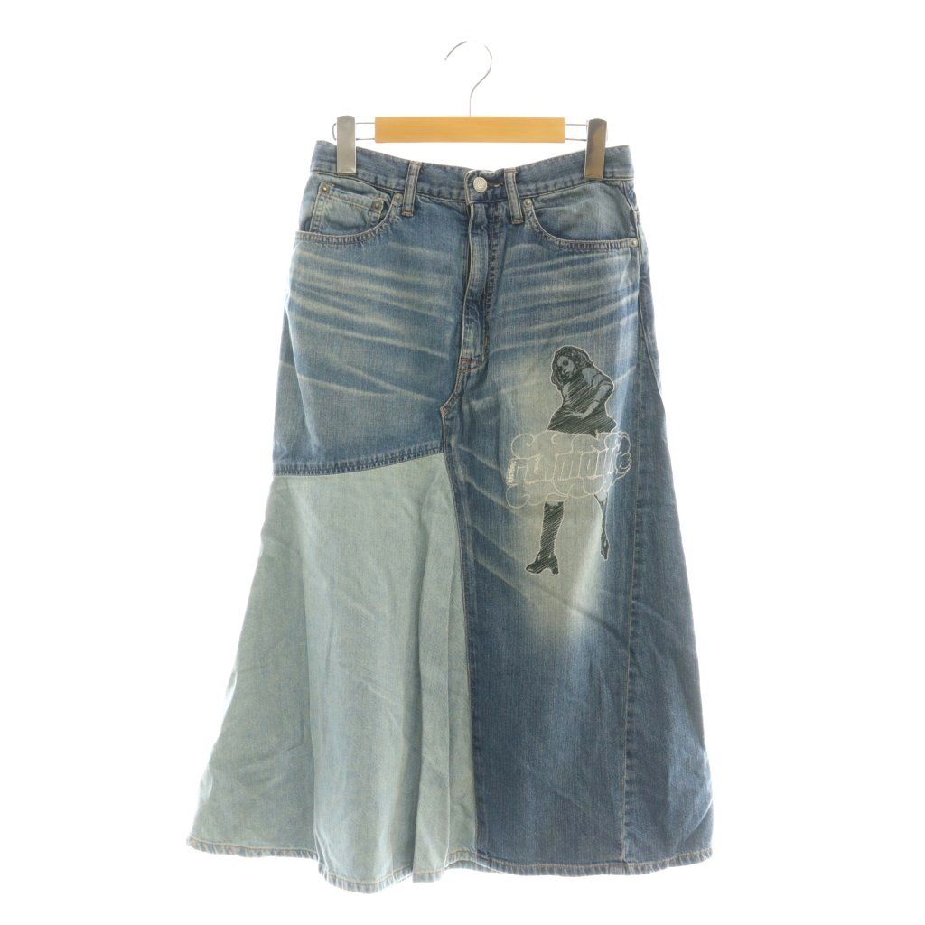 ヒステリックグラマー HYSTERIC GLAMOUR 23AW VIXEN GIRL刺繍 デニム