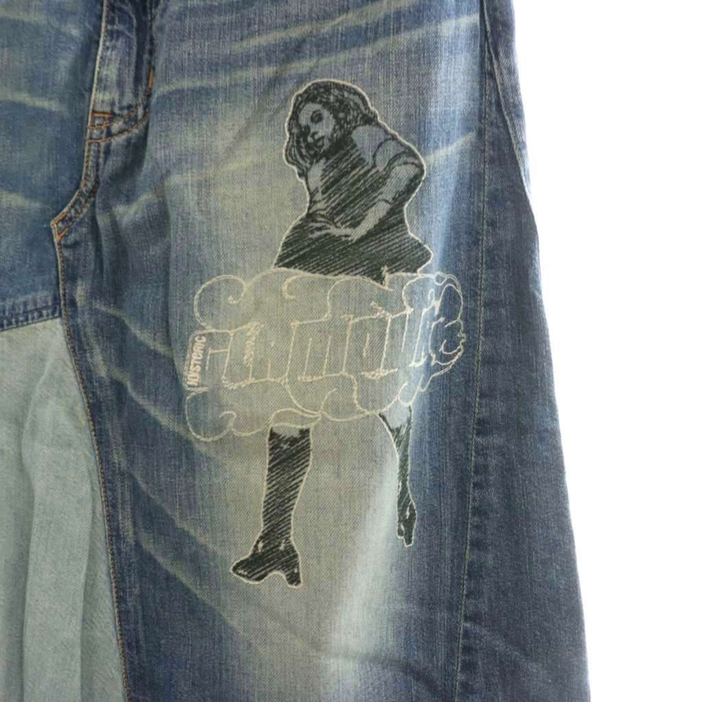 ヒステリックグラマー HYSTERIC GLAMOUR 23AW VIXEN GIRL刺繍 デニム