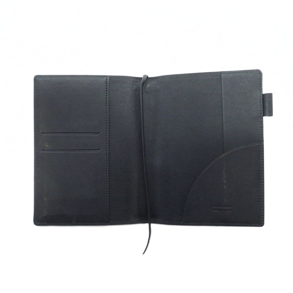  アーツ サイエンス ARTS SCIENCE 手帳カバー レザー 本革 黒 ブラック RI OS カレンダー スケジュール 文房具 事務用品