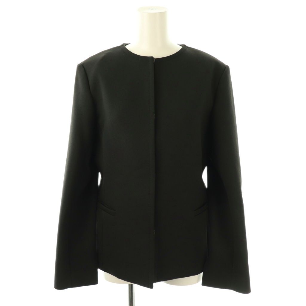 アドーア ADORE トリプルクロスジャケット ノー ジャケット 36 ブラック ES OS