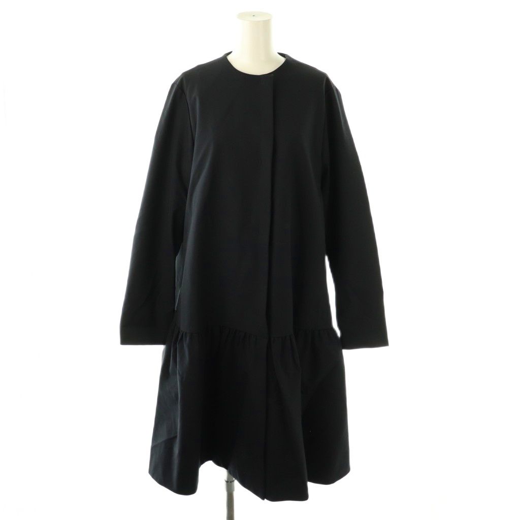 クミキョク 組曲 K 24 SS ダブルクロスストレッチ ノー コート スプリングコート 2 ネイビー ES OS