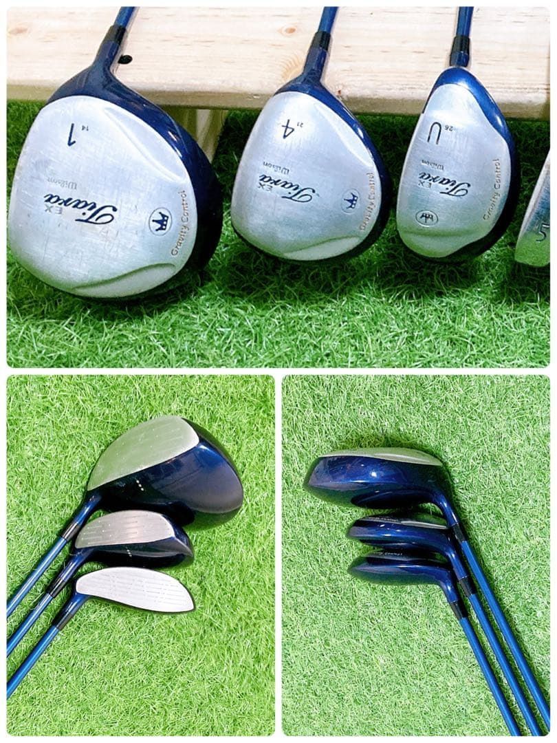 1.初心者オススメ ゴルフクラブ レディースセット 右利き FLEX L