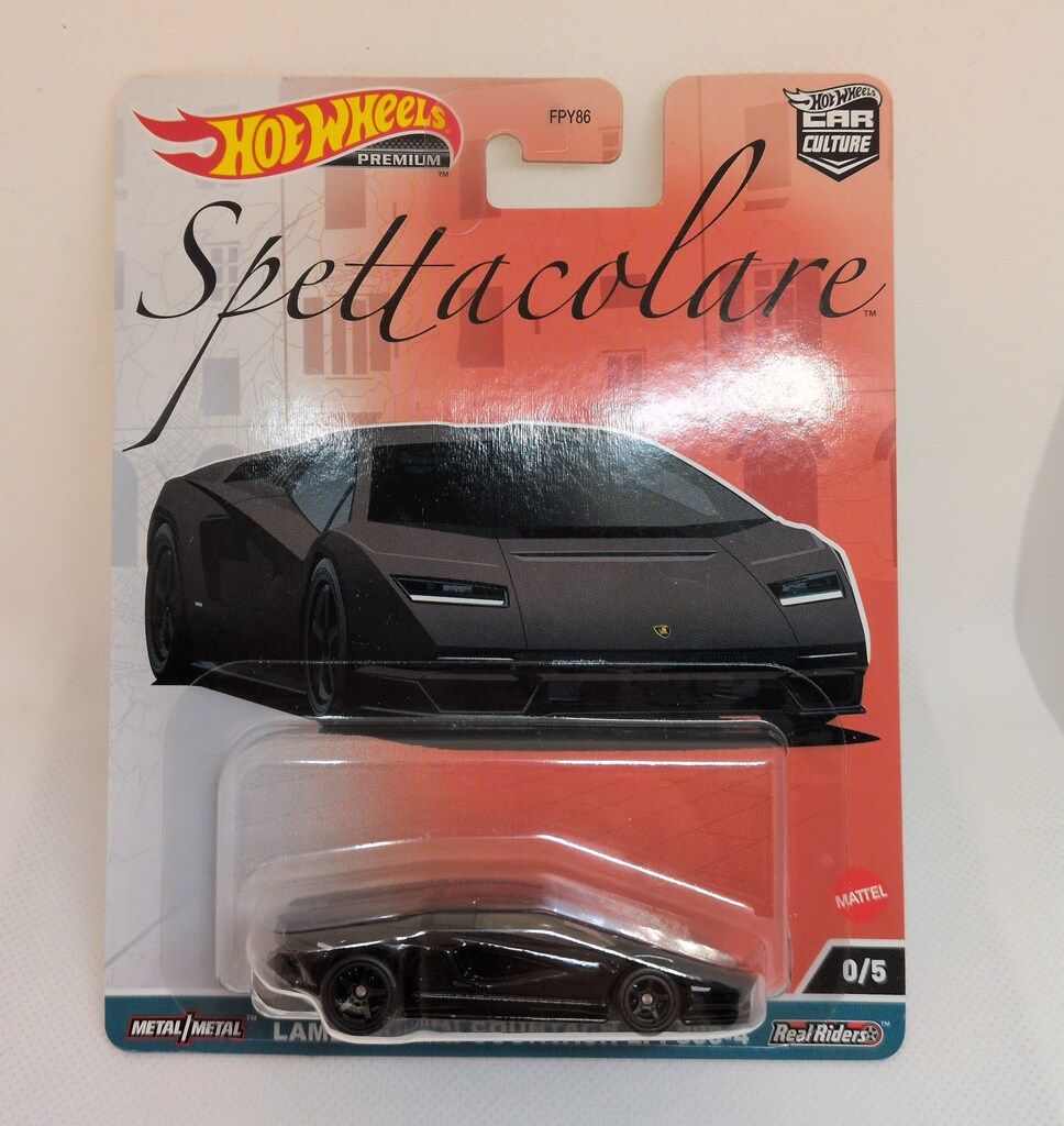 MATTEL HW CAR CULTURE HOTWHEELS スペッタコラーレ - ランボルギーニ