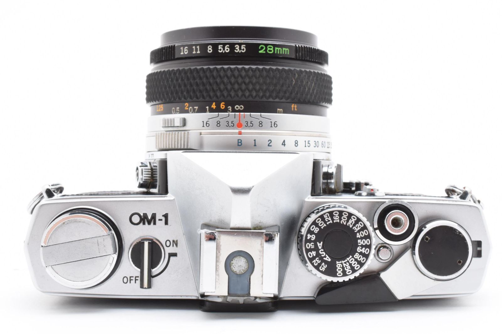 OLYMPUS OM-1 + f3.5 28mm フィルムカメラ #4334 4334 オリンパス OLYMPUS OM-1 G.ZUIKO f3.5 28mm 一眼レフ フィルム