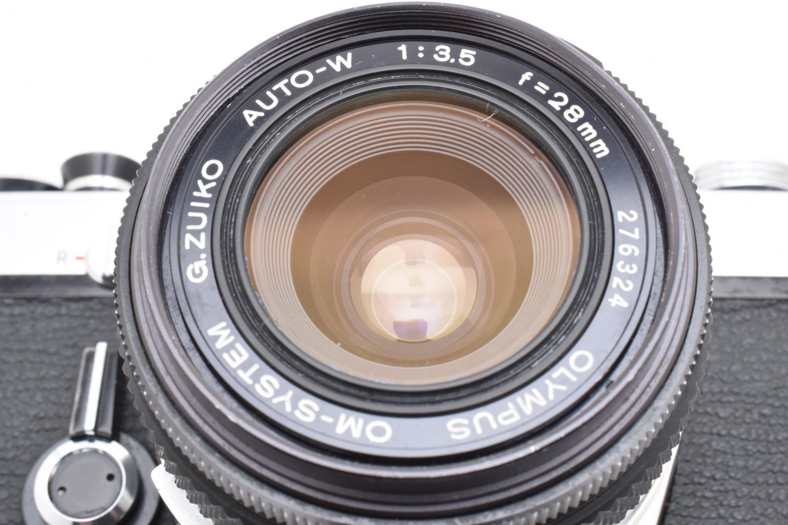 4334 オリンパス OLYMPUS OM-1 G.ZUIKO f3.5 28mm 一眼レフ フィルム