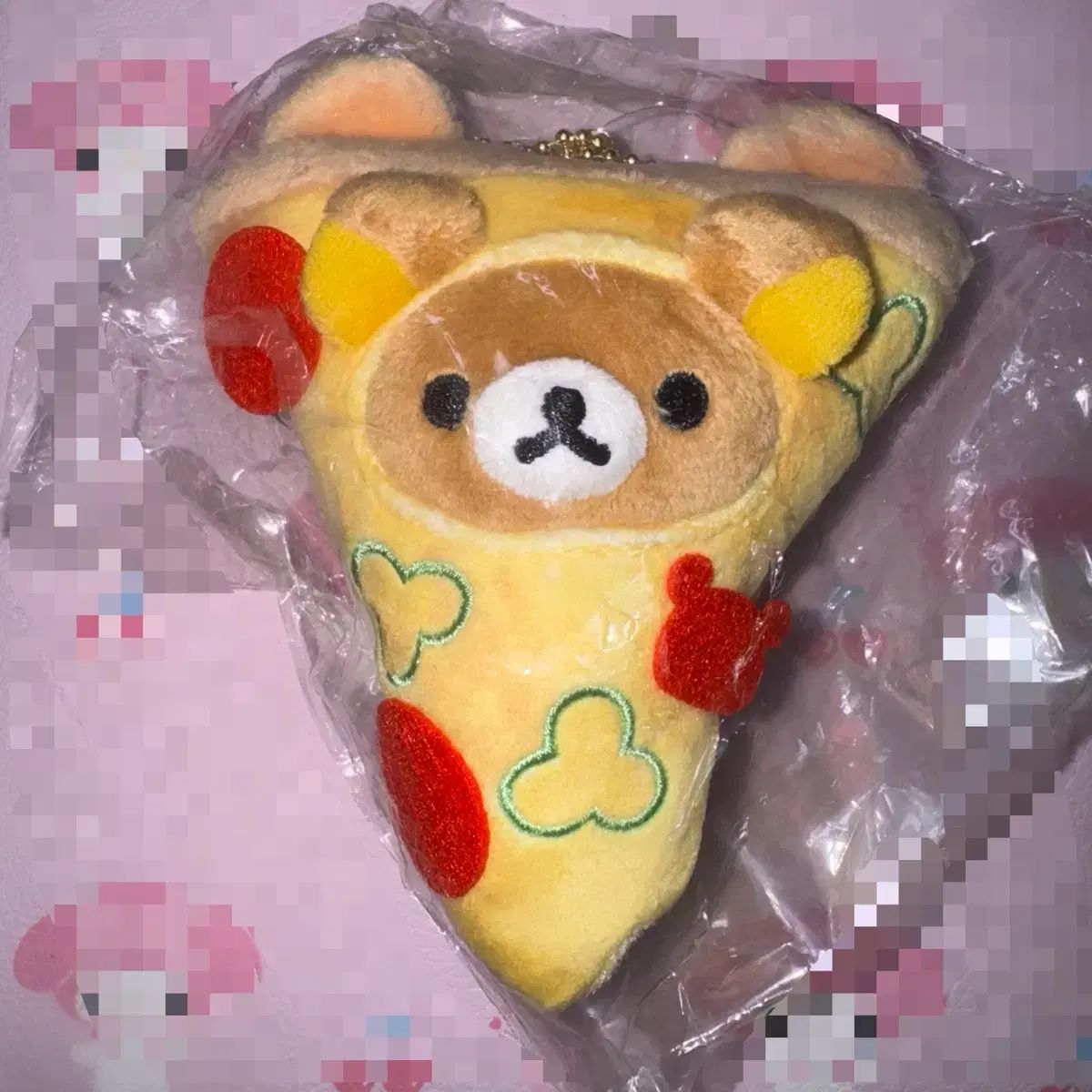 ピザ リラックマ マスコット キーホルダー ぬいぐるみ 楽天市場 