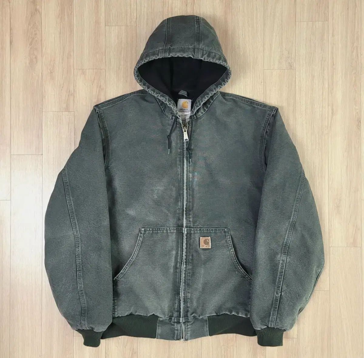 カーハート J25 ダック アクティブ ジャケット モスグリーン - メルカリ