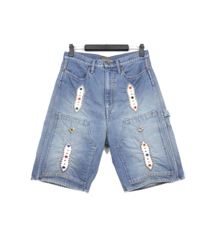 キャピタル KAPITAL 【 EK-1626SP 】 スタッズ付き リメイク デニム