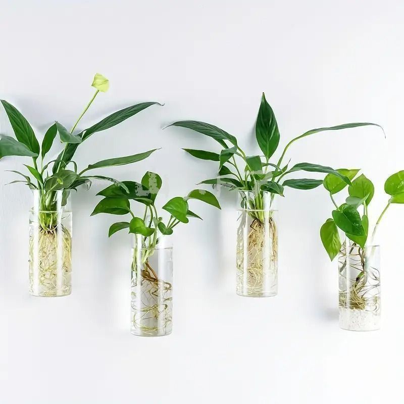 新品?未使用】 花瓶 試験管プランター 壁掛け フラワーベース ウォール