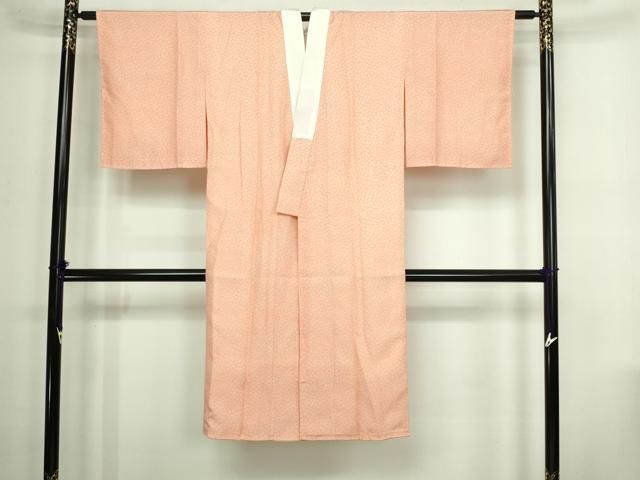 平和屋着物○男性 長襦袢 袷 手描き 笹竹文 金彩 正絹 逸品 CAAZ3641yc