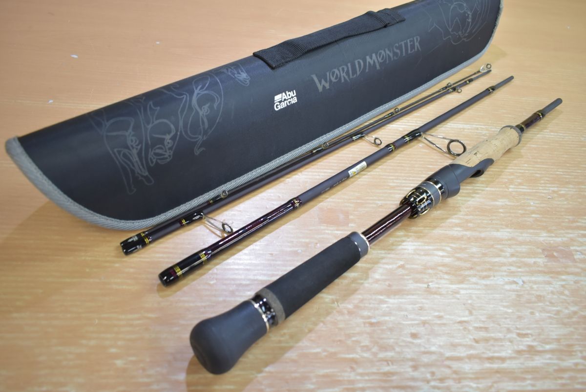 アブガルシア ワールドモンスター WMS-684 ML Abu Garcia World Monster スピニングロッド 4ピース パックロッド モバイルロッド