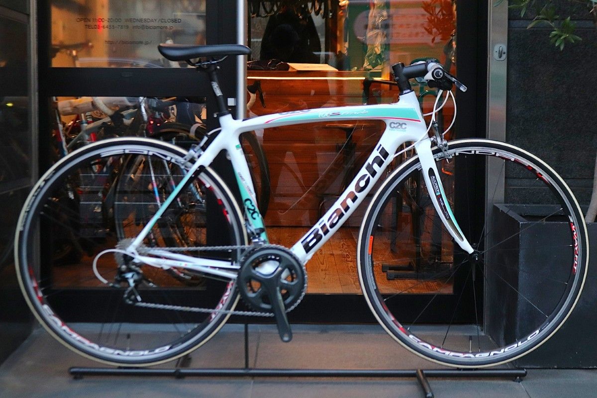 ビアンキ BIANCHI チェントストラーダ C 2 2012モデル シマノ ティアグラ 4700 MIX 10 S カーボン ロードバイク フラットバー