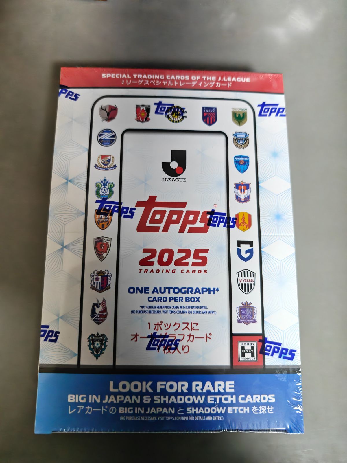 Jリーグ トレーディングカードtopps 2025 BOX
