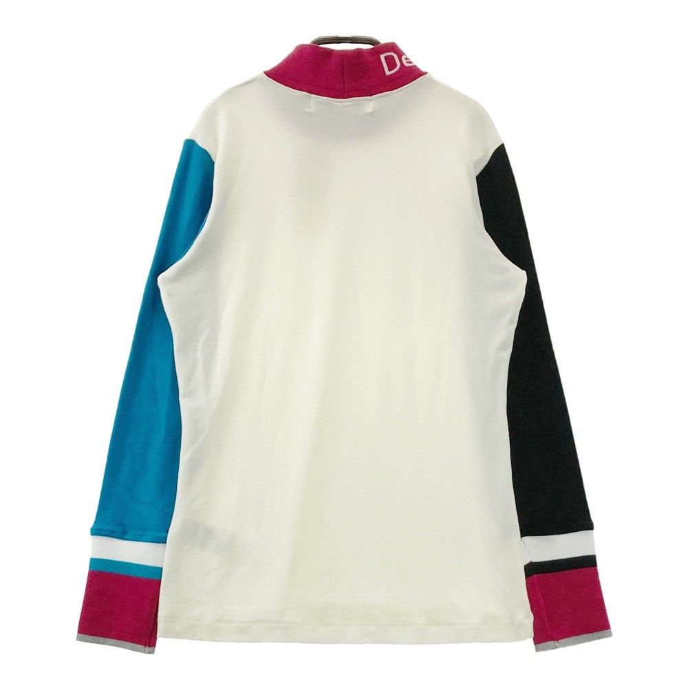 サイズ M ディセンバーメイ ハイネック 長袖Tシャツ ホワイト系 ゴルフウェア レディース ストスト