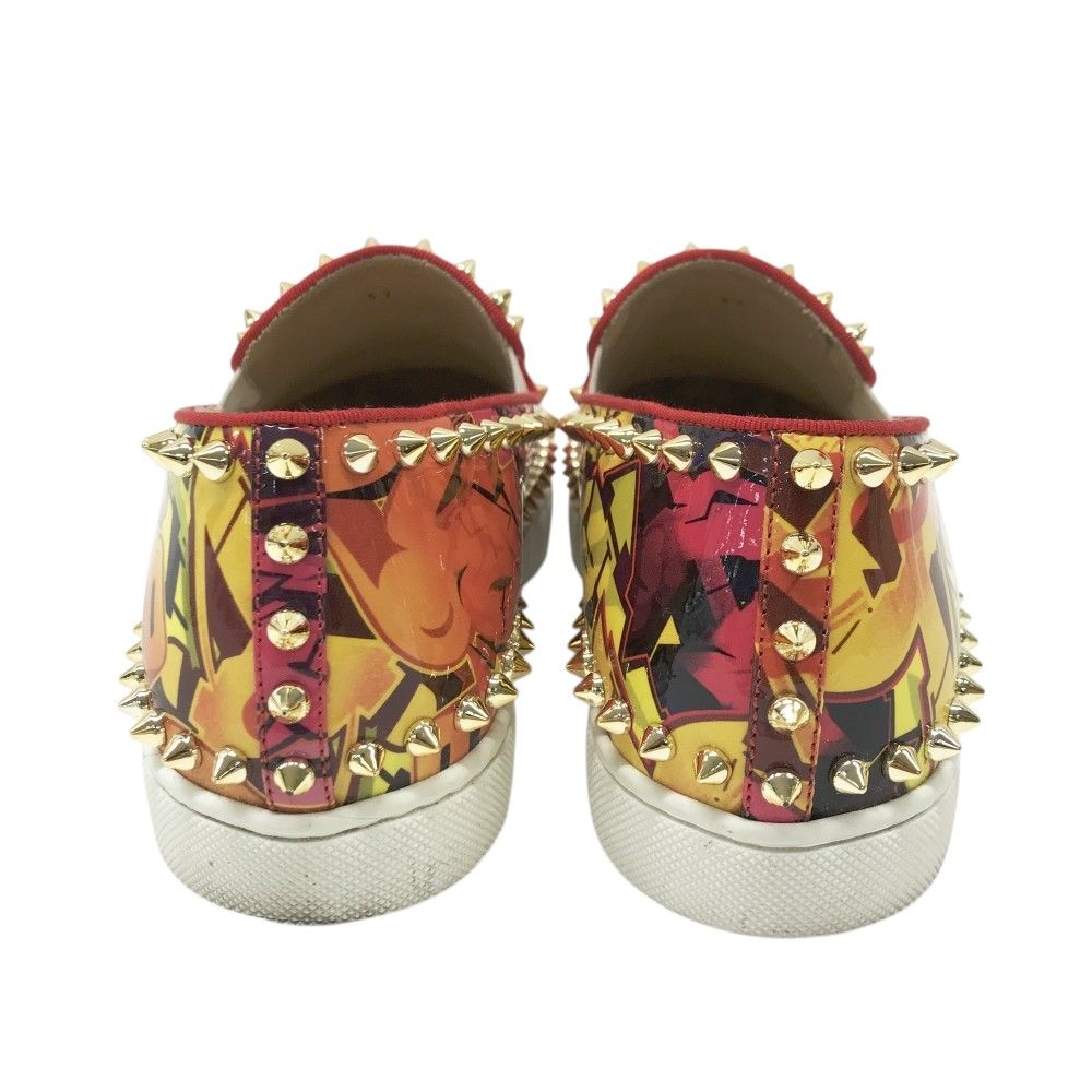 CHRISTIAN LOUBOUTIN クリスチャン 卸売 ルブタン スリッポン スタッズ