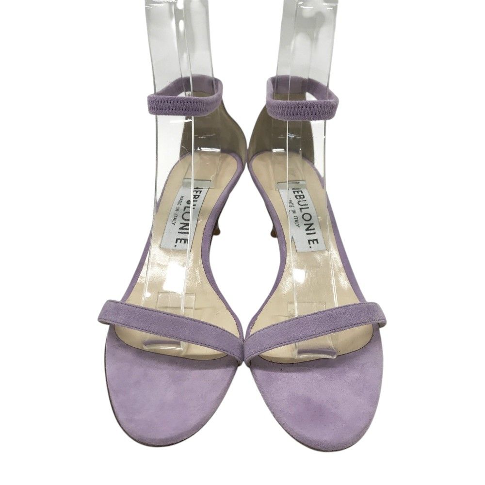 Nebuloni ネブローニ サンダル アンクルストラップ パープル系 38 レディース