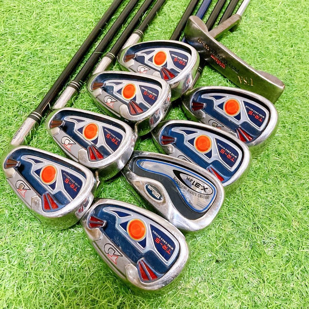 3.初心者オススメ ゴルフクラブ メンズセット 右利き 13本 FLEX R