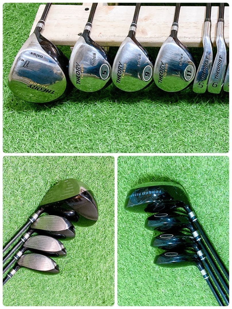 3.初心者オススメ ゴルフクラブ メンズセット 右利き 13本 FLEX R